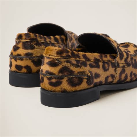 miu miu leopard loafer|Honey Leopard.